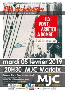 Morlaix, ILS VONT ARRÊTER LA BOMBE - Cinéma Documentaire @ MJC de Morlaix