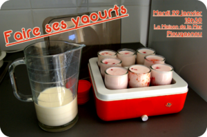 Plougasnou, Faire ses yaourts maison @ Maison de la mer