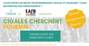 Brest, Cigales cherchent fourmis - spécial entrepreneuriat féminin