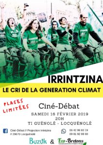 Ciné-Débat // Projection Irrintzina // 29670 Locquénolé @ Ti Guénolé