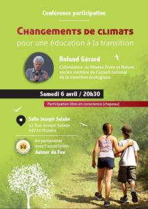 Plonéis (29), Changement de climats, conférence participative @ Salle communale polyvalente