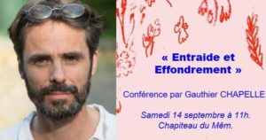 Rennes (35), "Entraide et effondrement" - Conférence Gauthier Chapelle @ Le MeM