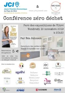 Vitré (35), Béa Johnson et le zéro déchet @ Parc des Expositions Vitré