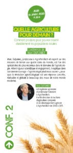 Châteaulin (29), Quelle agriculture pour demain ? Conférence Marc Dufumier @ Amphithéâtre Lycée de l'Aulne