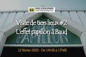 Baud (56), Visite du tiers-lieu "L'effet papillon" @ Effet Papillon