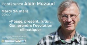 Lorient (56), L'évolution du climat - conférence de Alain Mazaud @ Faculté Sciences et Sciences de l’Ingénieur