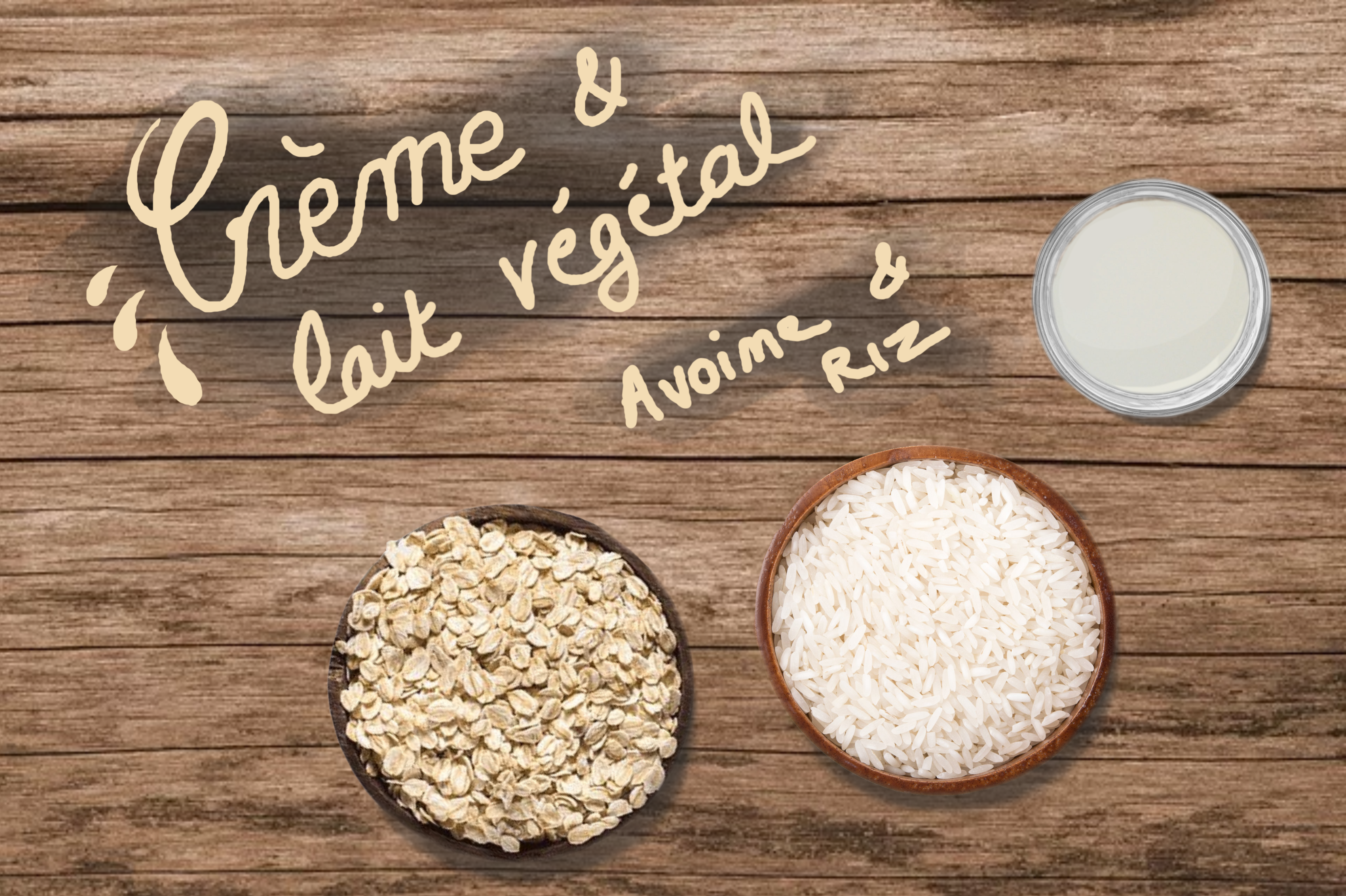 Crème/lait de riz et d’avoine : végétal et zéro déchet ...