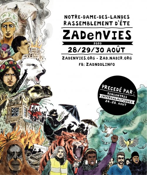 NotreDamedesLandes (44), Rassemblement d’été Zad En Vies EcoBretons