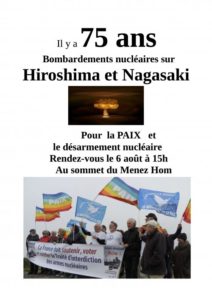 Plomodiern (29), Paix et désarmement nucléaire au Menez Hom @ Menez Hom - Ronan Perhirin