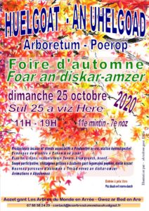 Huelgoat (29), foire d'automne Les Arbres du Monde au Huelgoat @ Les Arbres du Monde au Huelgoat